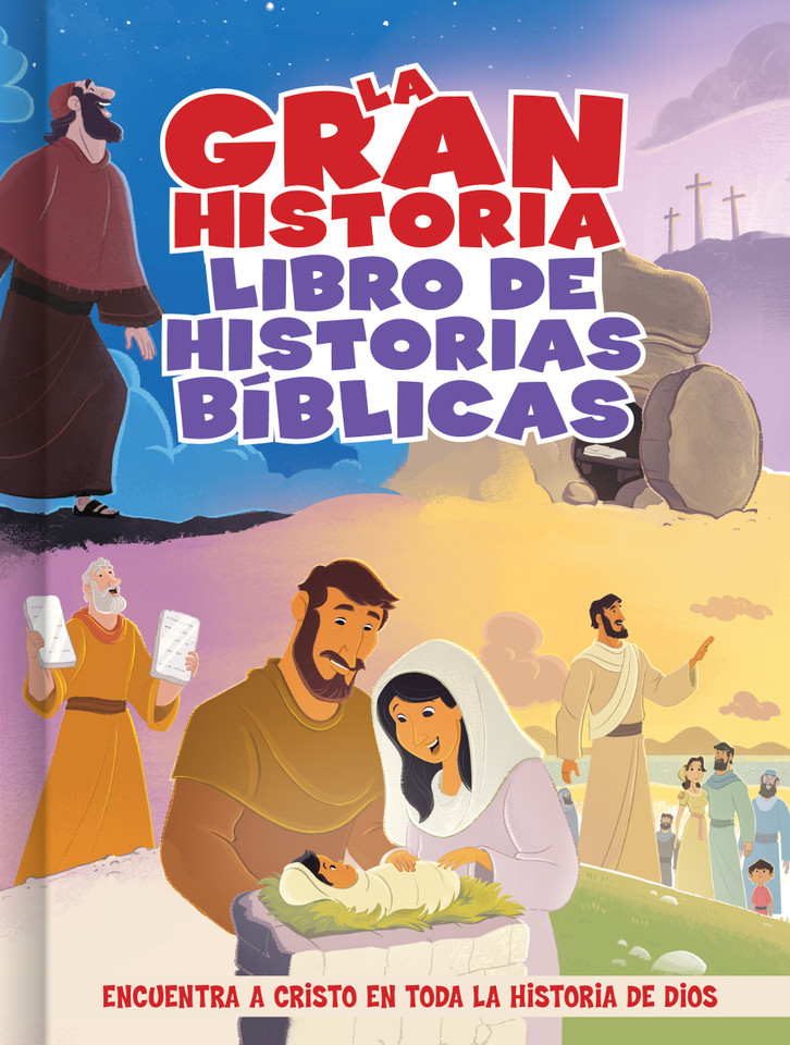 La gran historia: Libro de historias bíblicas (The Gospel Project) book cover by B&H Español Editorial Staff