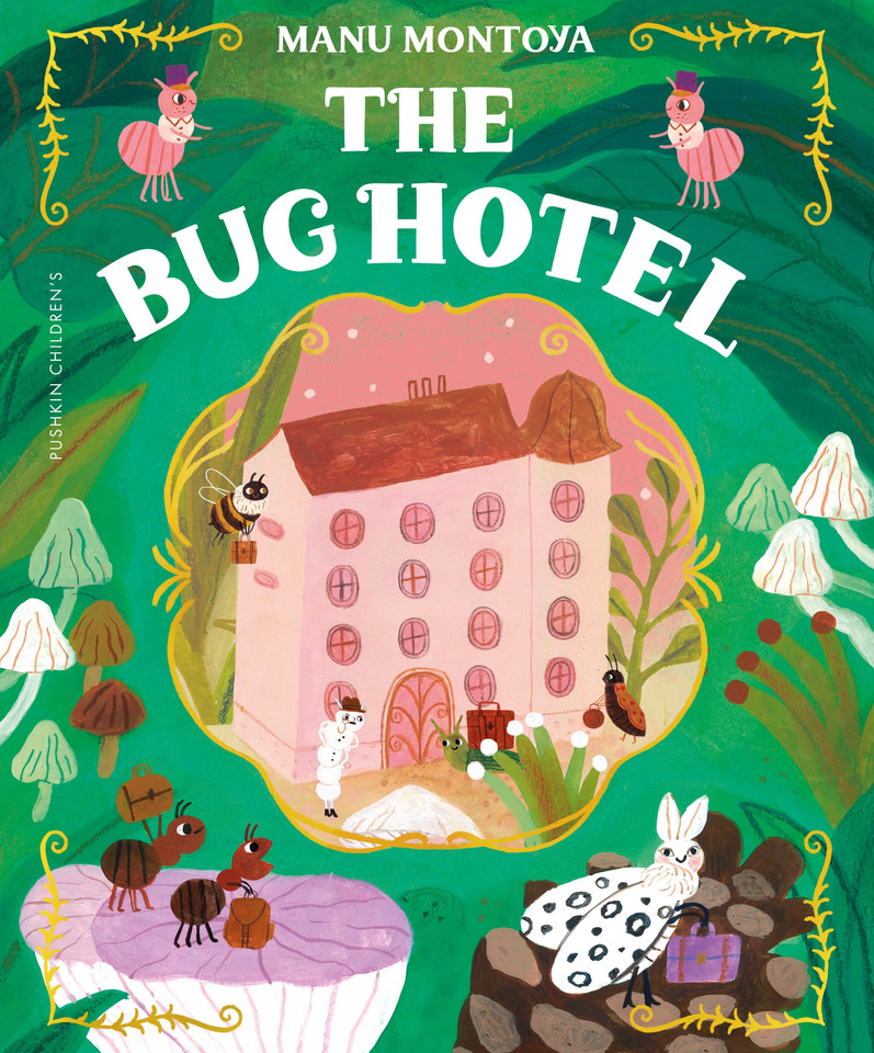 The Bug Hotel book cover by Manu Montoya