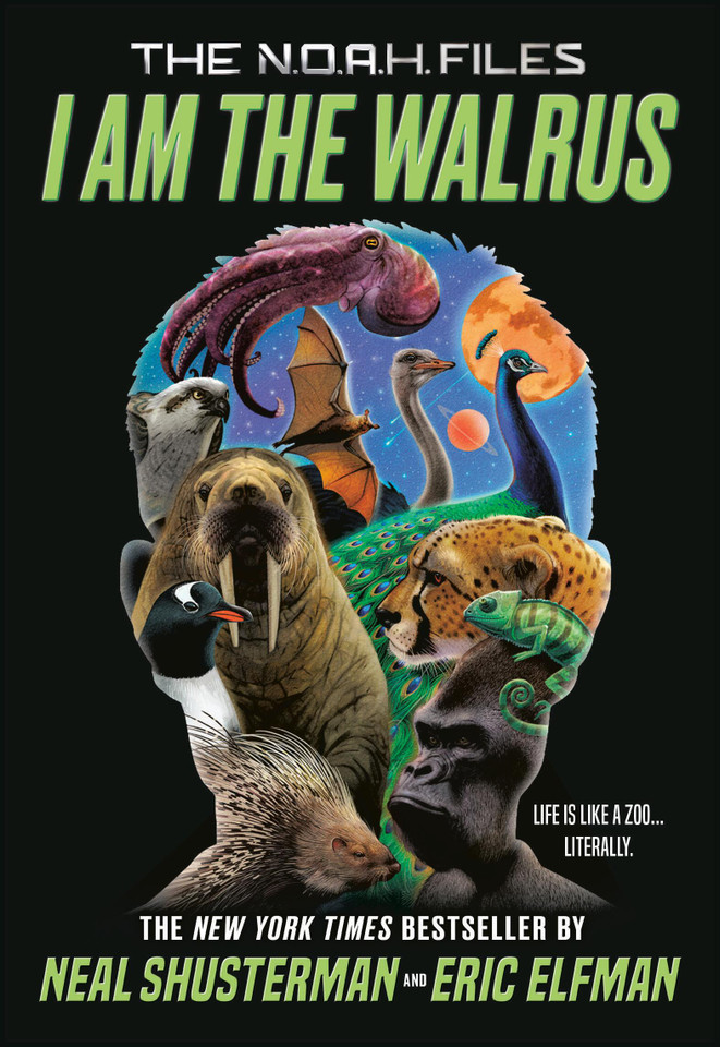 I Am the Walrus (The N.O.A.H. Files #1) book cover by Neal Shusterman, Eric Elfman
