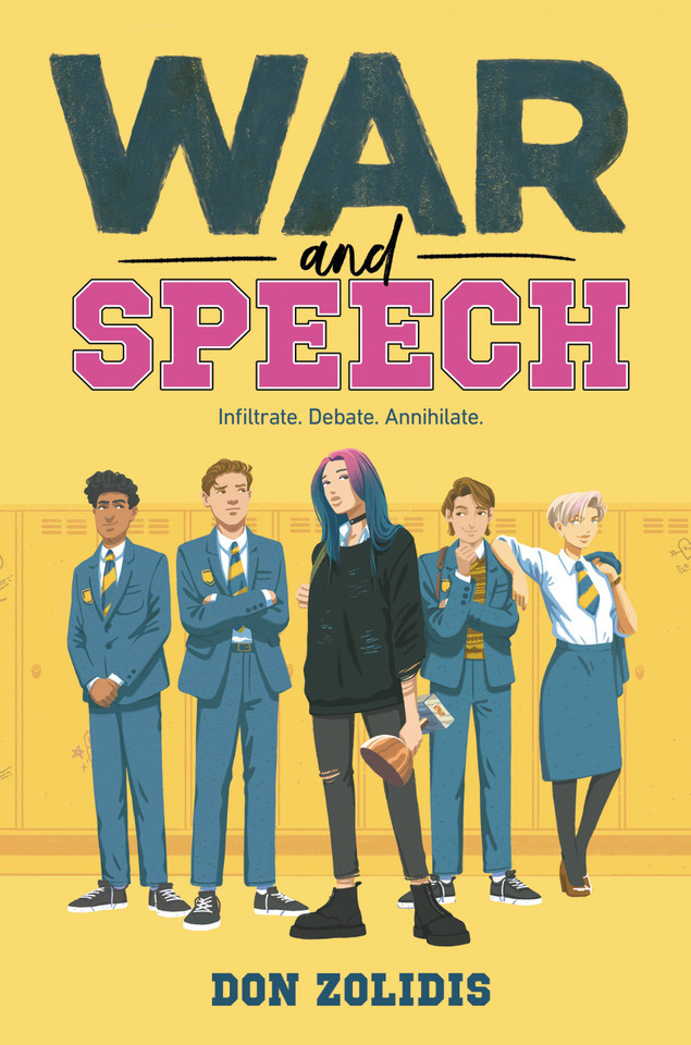 War and Speech book cover by Don Zolidis
