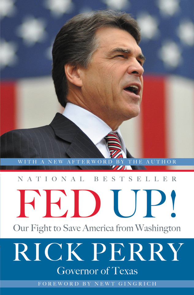 Fed Up!: Our Fight to Save America from Washington book cover by Rick Perry