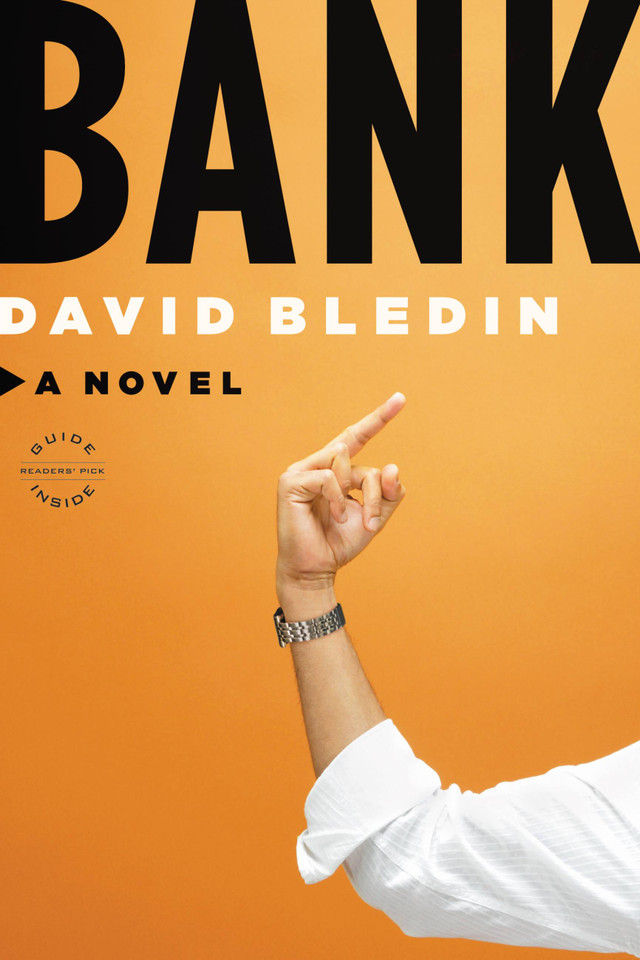 Bank: A Novel book cover by David Bledin