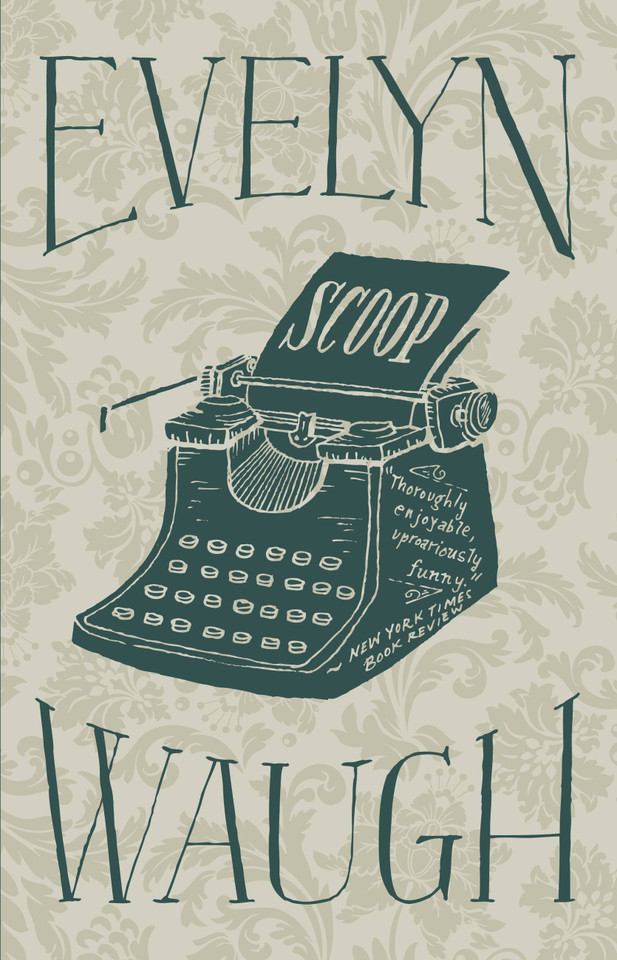 Scoop book cover by Evelyn Waugh