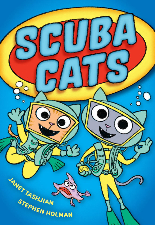 Scuba Cats (Scuba Cats #1) book cover by Janet Tashjian