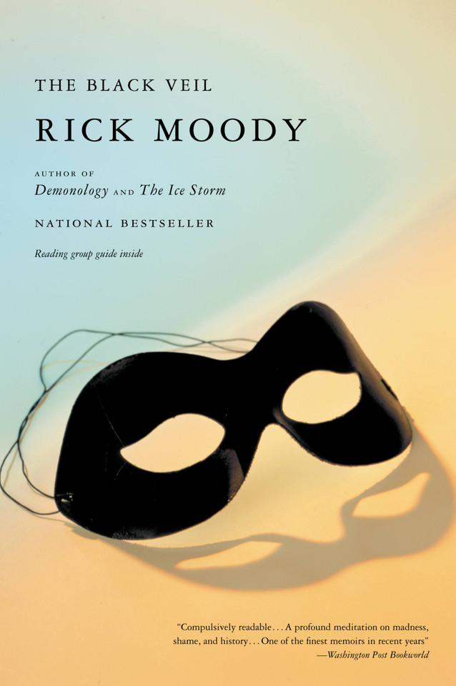 The Black Veil: A Memoir with Digressions book cover by Rick Moody