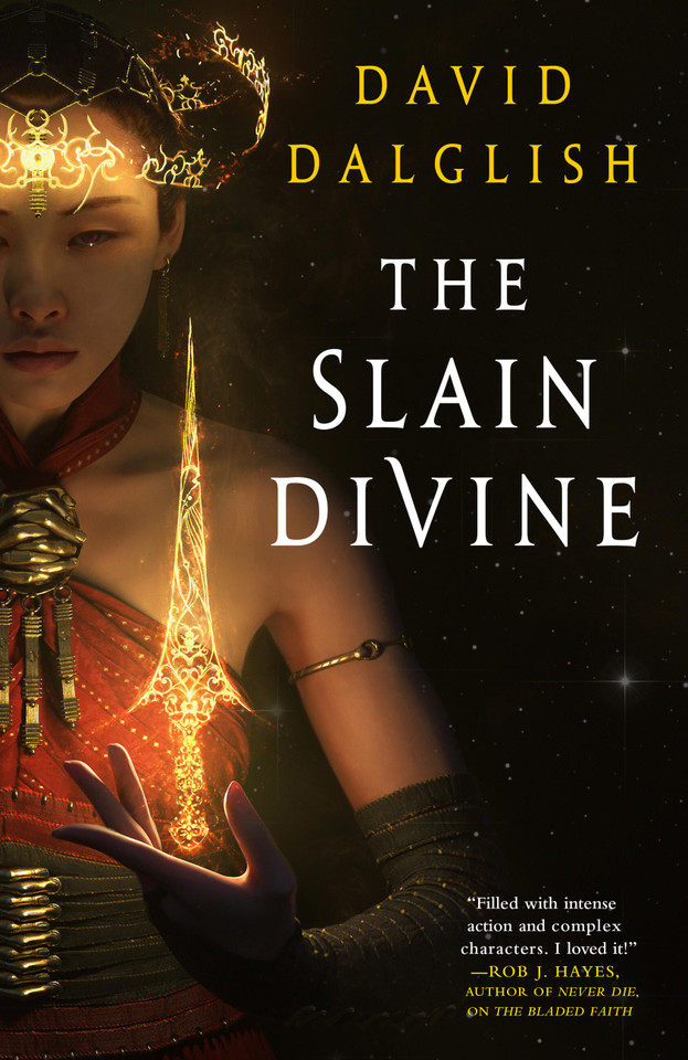 The Slain Divine (Vagrant Gods #3) book cover by David Dalglish