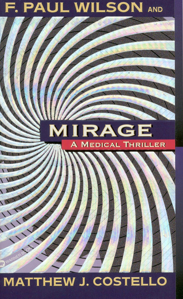 Mirage book cover by F. Paul Wilson, Matthew J. Costello