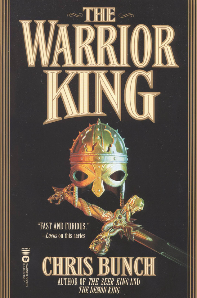 The Warrior King book cover by Chris Bunch