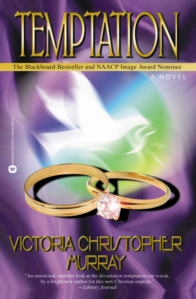 Temptation book cover by Victoria Christopher Murray