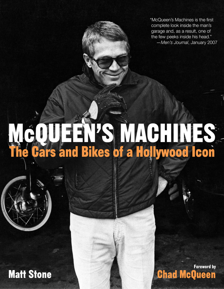 McQueen's Machines: The Cars and Bikes of a Hollywood Icon book cover by Matt Stone