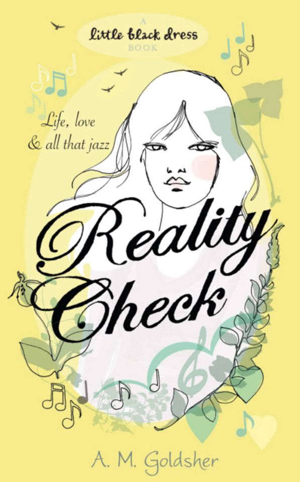 Reality Check book cover by A.M. Goldsher