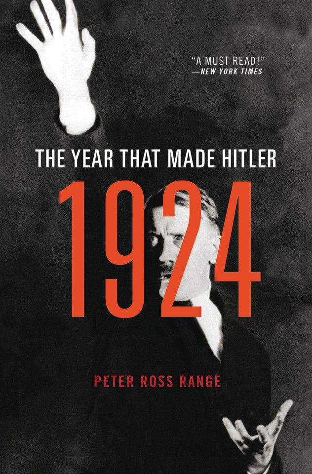 1924: The Year That Made Hitler book cover by Peter Ross Range