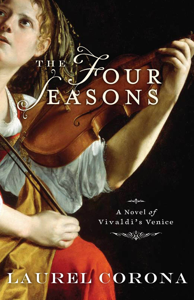 The Four Seasons: A Novel of Vivaldi's Venice book cover by Laurel Corona