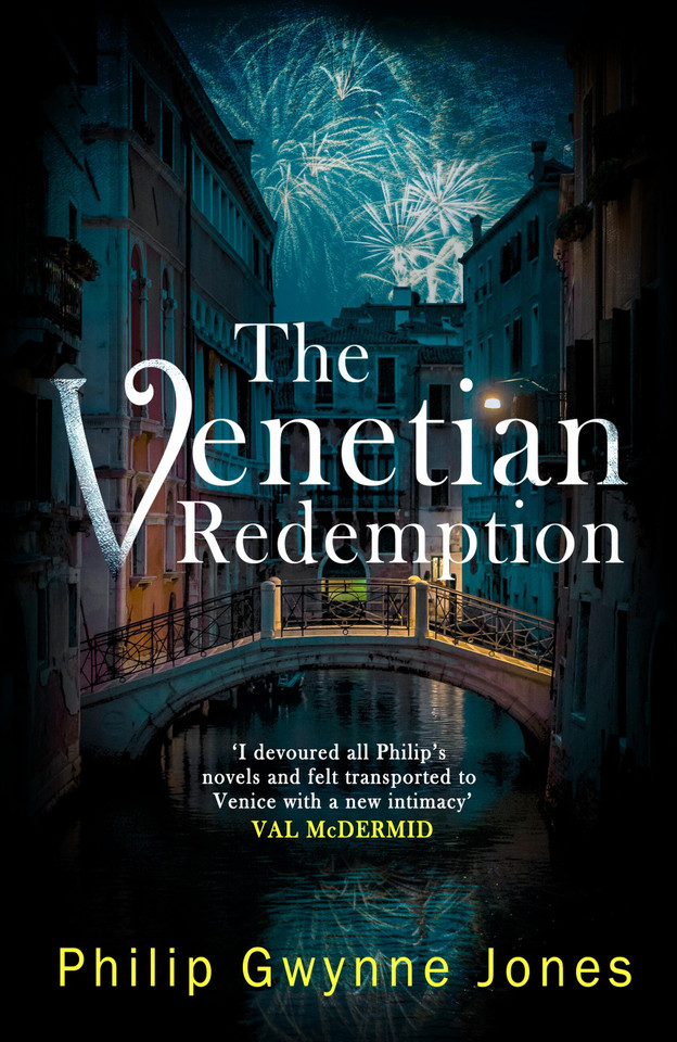 Venetian Redemption book cover by Philip Gwynne Jones