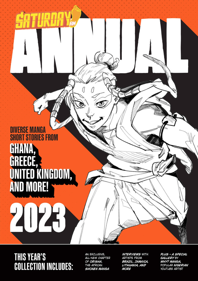 Saturday AM Annual 2023: A Celebration of Original Diverse Manga-Inspired Short Stories from Around the World (Saturday AM / Annual) book cover by Saturday AM