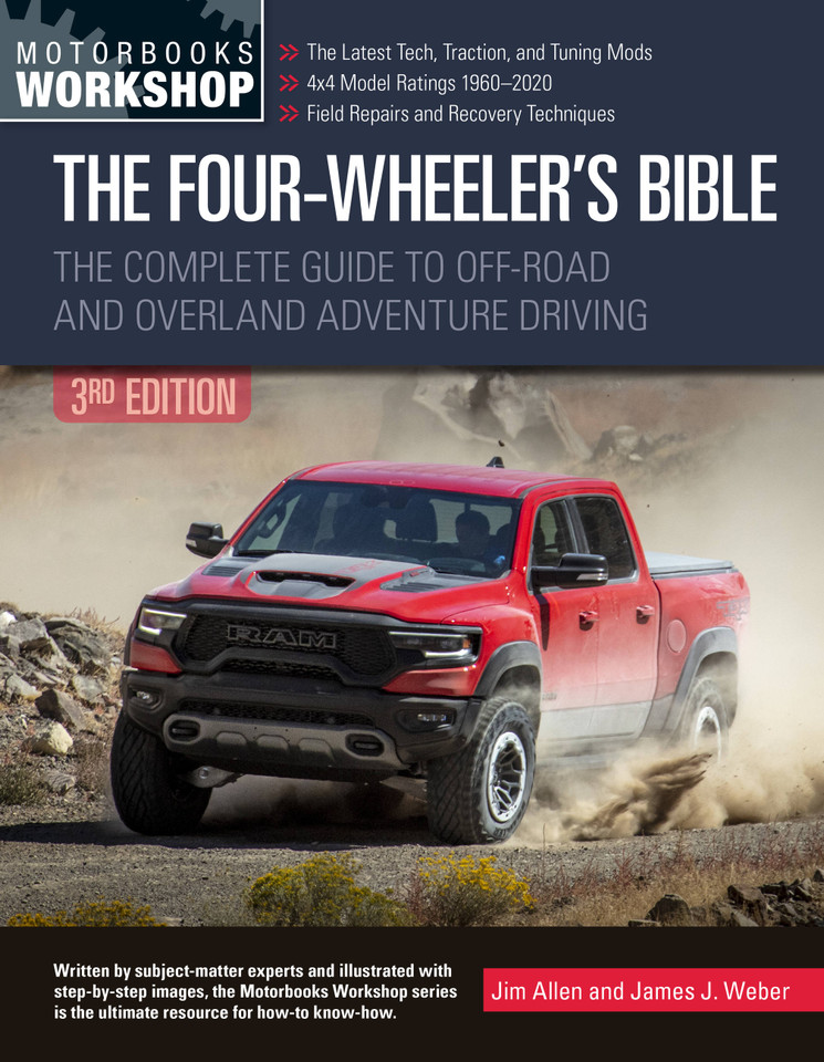 The Four-Wheeler's Bible: The Complete Guide to Off-Road and Overland Adventure Driving, Revised & Updated (Motorbooks Workshop) book cover by Jim Allen, James Weber