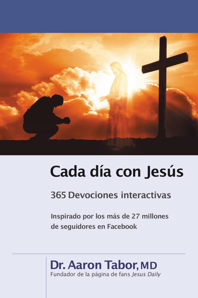 Cada día con Jesús: 365 Devociones interactivas book cover by Aaron Tabor