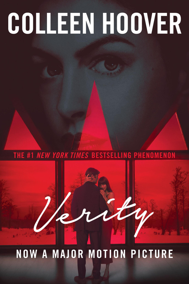 Verity book cover by Colleen Hoover