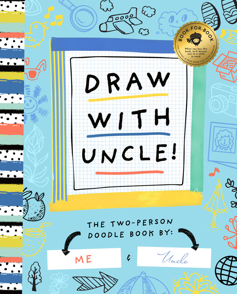 Draw With Uncle! (Two-odle Doodle #6) book cover by Bushel & Peck Books