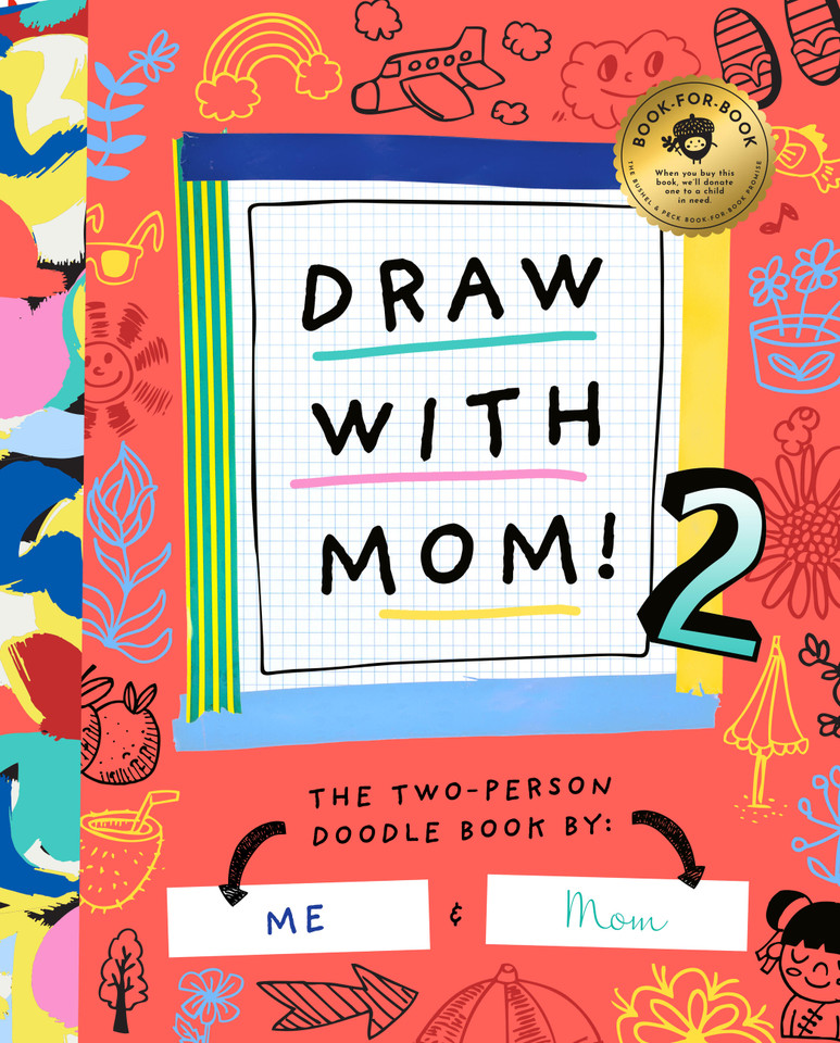 Draw With Mom 2 (Two-dle Doodle) book cover by Bushel & Peck Books