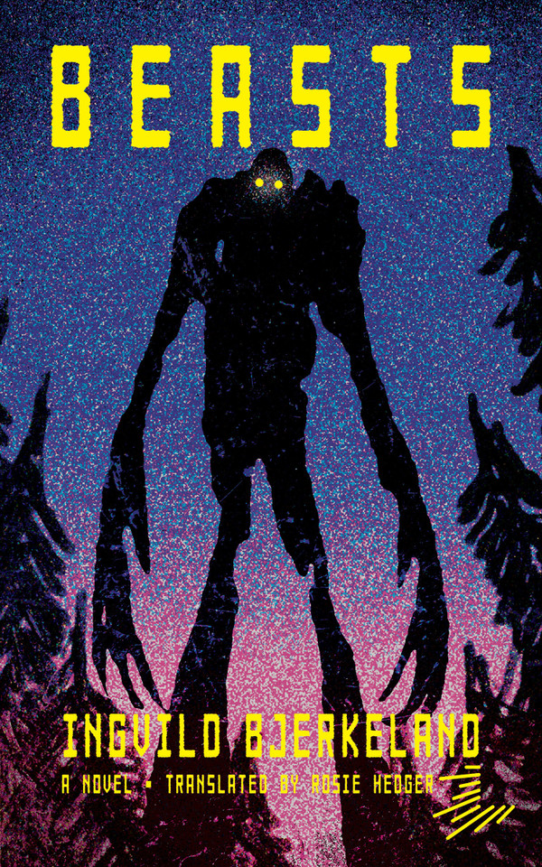 Beasts book cover by Ingvild Bjerkeland
