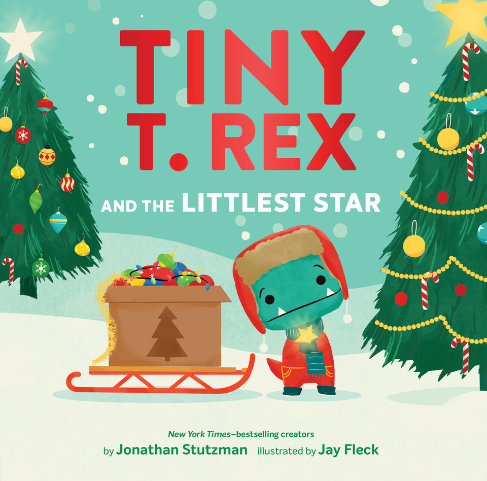 Tiny T. Rex and the Littlest Star: A Tiny T. Rex Christmas Book (Tiny T Rex) book cover by Jonathan Stutzman