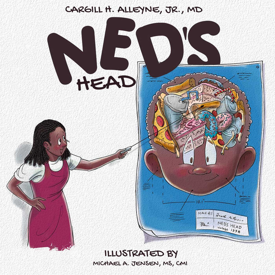 Ned's Head book cover by Cargill Alleyne, Cargill H. Alleyne