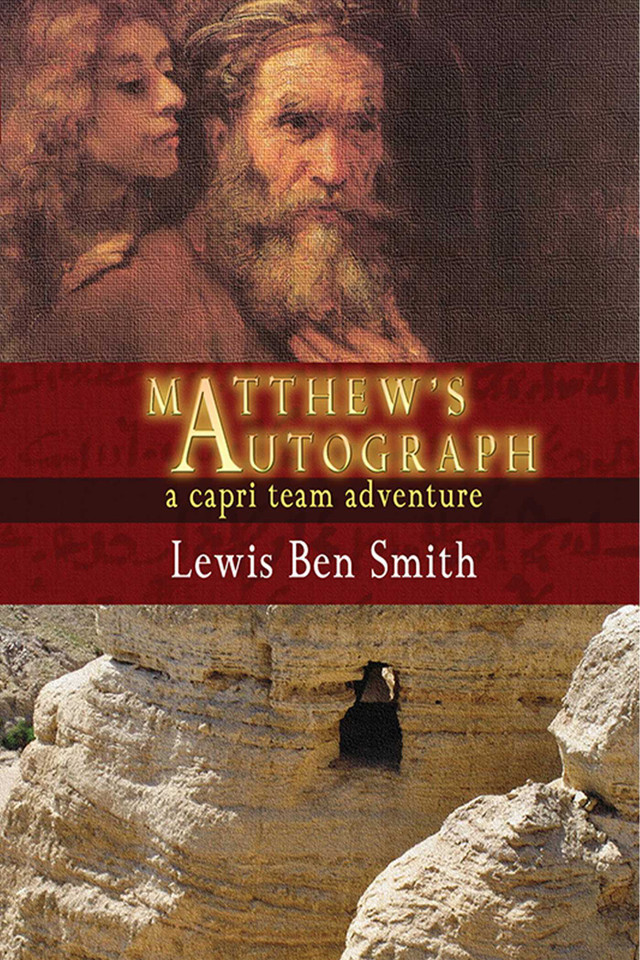 Matthew's Autograph book cover by Lewis Smith