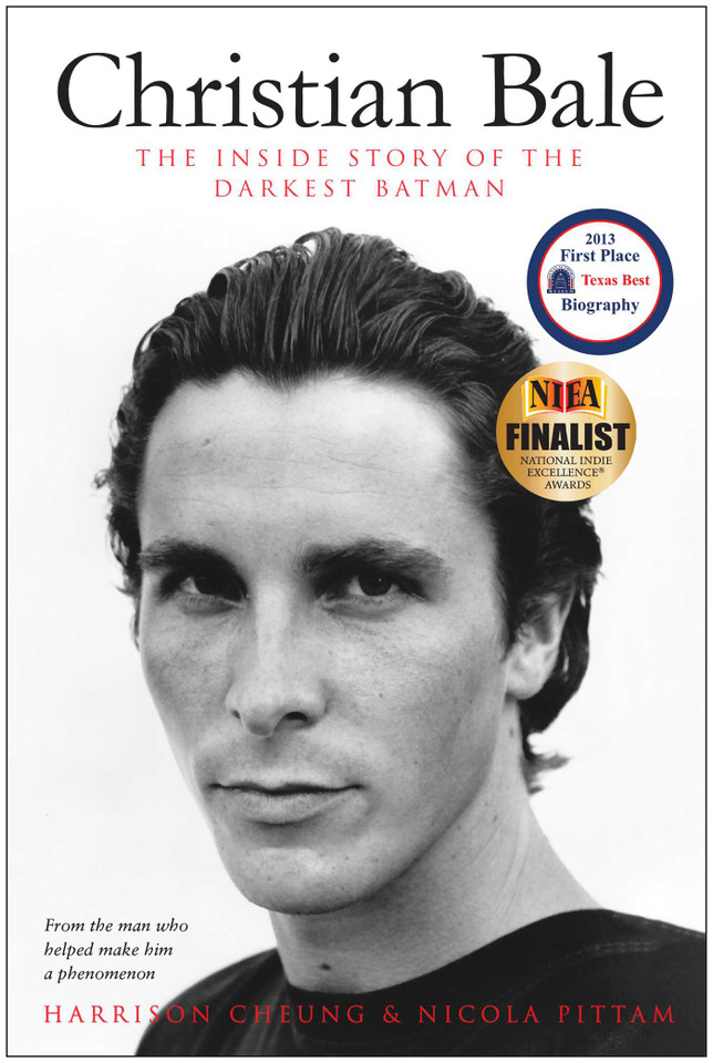 Christian Bale: The Inside Story of the Darkest Batman book cover by Harrison Cheung, Nicola Pittam