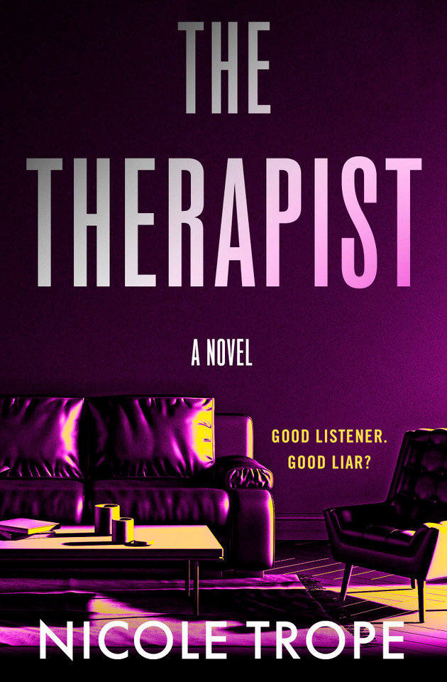 The Therapist book cover by Nicole Trope