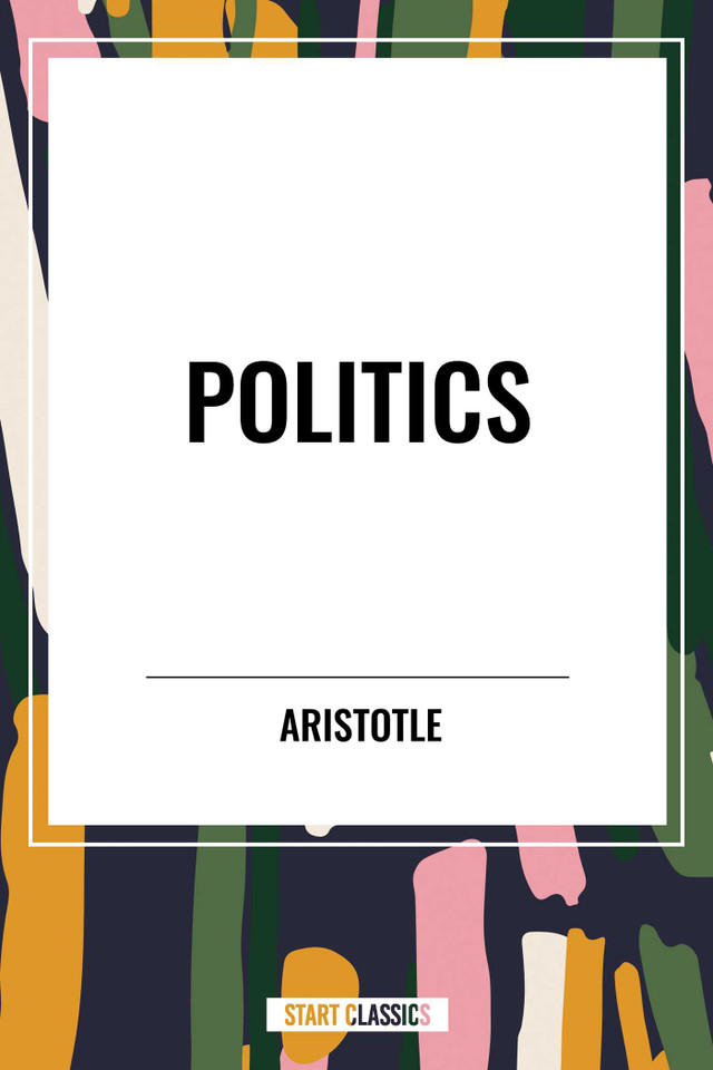 Politics book cover by Aristotle