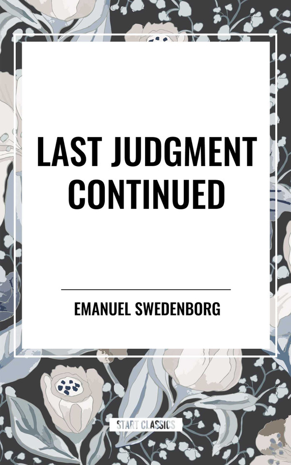 Last Judgment Continued book cover by Emanuel Swedenborg