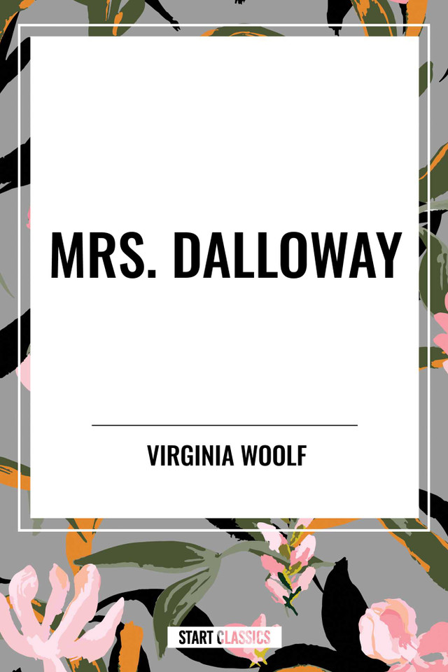 Mrs. Dalloway book cover by Virginia Woolf