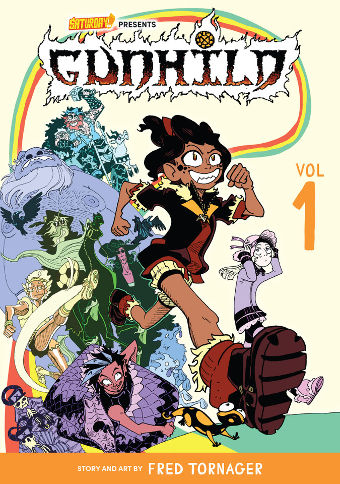 Gunhild, Volume 1: The New God? (Saturday AM TANKS / Gunhild) book cover by Fred Tornager, Saturday AM