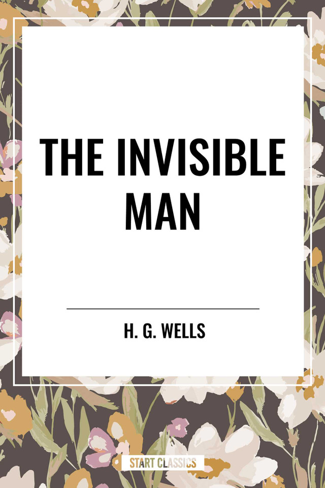Invisible Man book cover by H. G. Wells