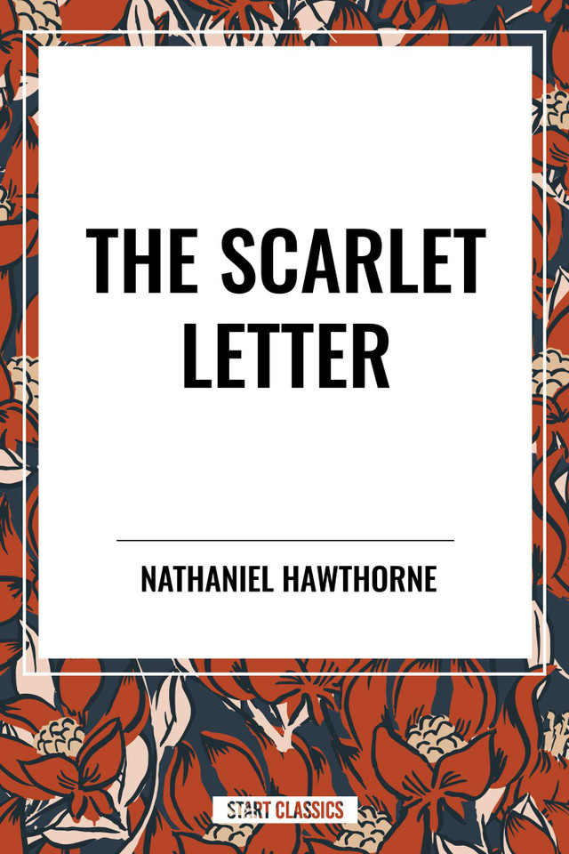 Scarlet Letter book cover by Nathaniel Hawthorne