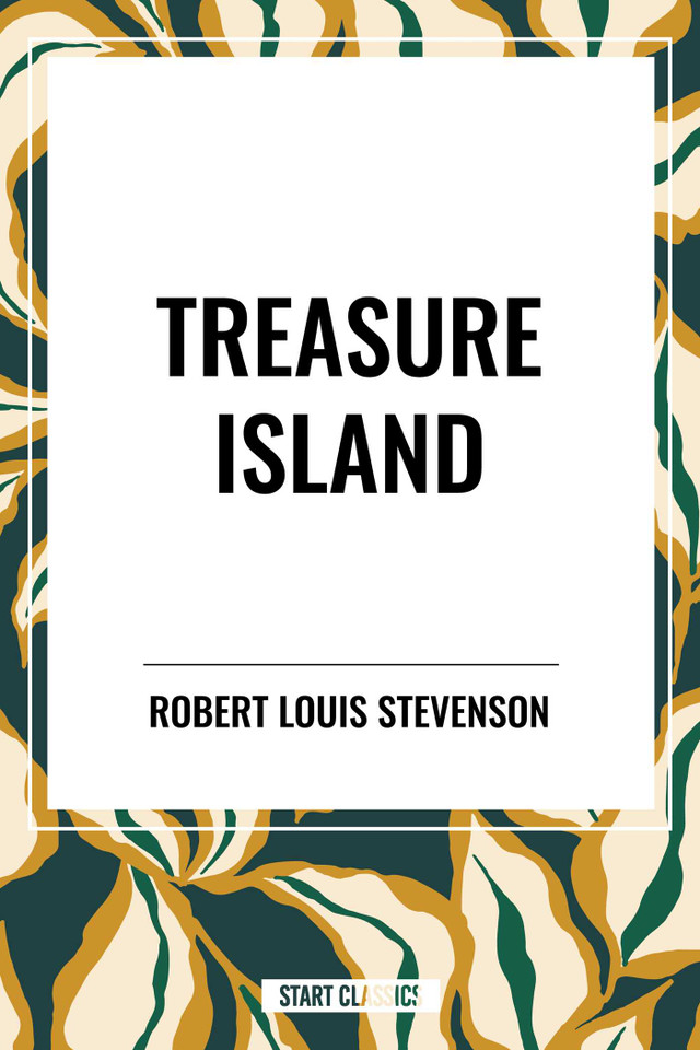Treasure Island book cover by Robert Louis Stevenson