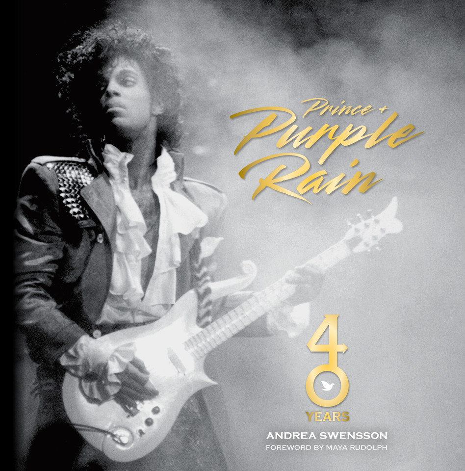 Prince and Purple Rain: 40 Years (The Great Albums) book cover by Andrea Swensson