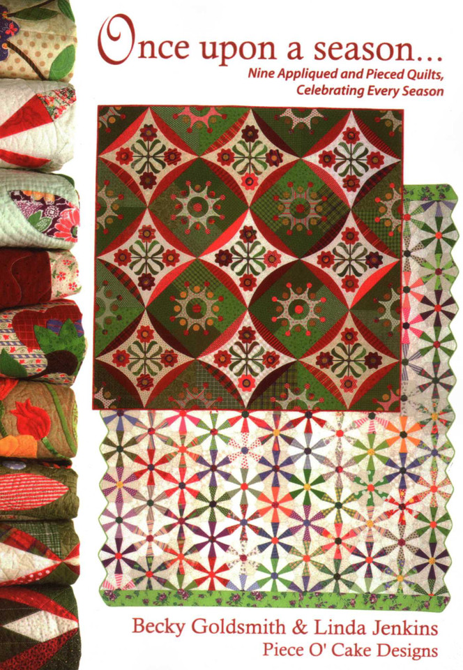 Once Upon a Season: Nine Appliquéd and Pieced Quilts, Celebrating Every Season book cover by Becky Goldsmith, Linda Jenkins