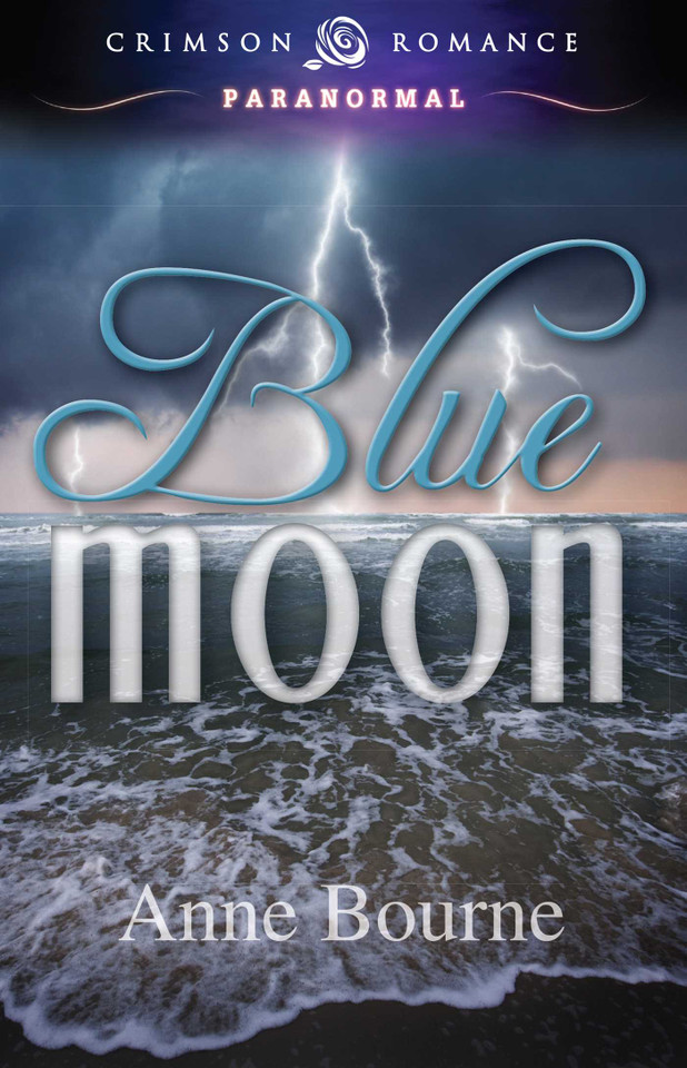 Blue Moon book cover by Anne Bourne