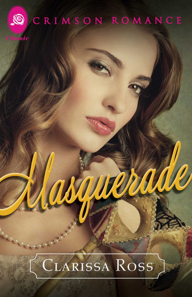 Masquerade book cover by Clarissa Ross
