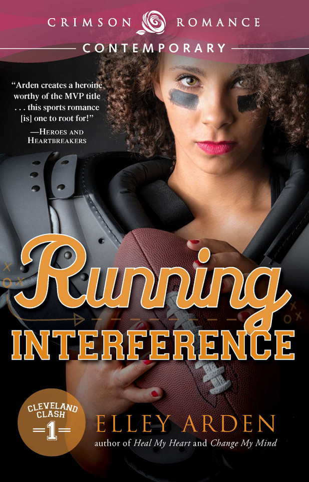 Running Interference book cover by Elley Arden