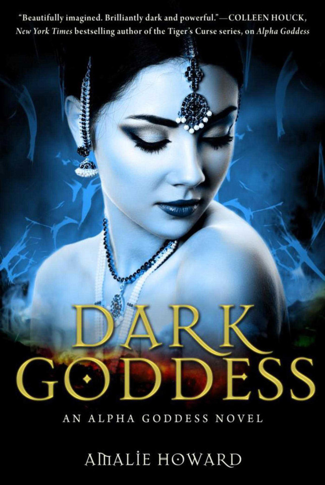 Dark Goddess book cover by Amalie Howard