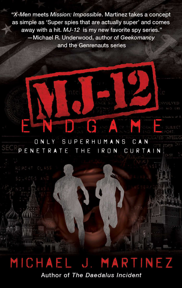MJ-12: Endgame: A MAJESTIC-12 Thriller (MAJESTIC-12) book cover by Michael J. Martinez