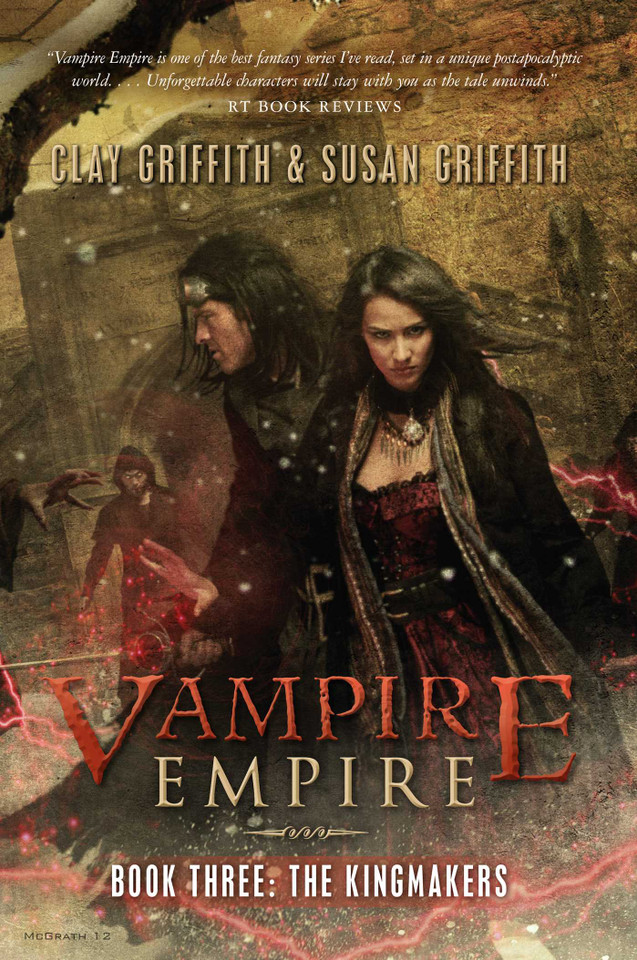 The Kingmakers (Vampire Empire) book cover by Clay Griffith, Susan Griffith