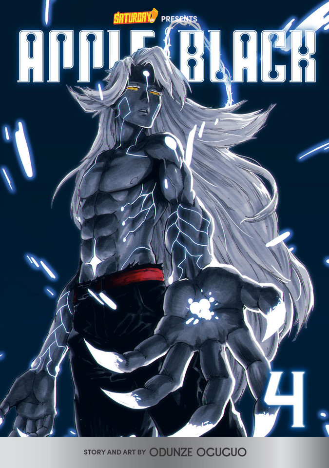 Apple Black, Volume 4: Holy Spectre (Saturday AM TANKS / Apple Black) book cover by Saturday AM, Whyt Manga, Odunze Oguguo