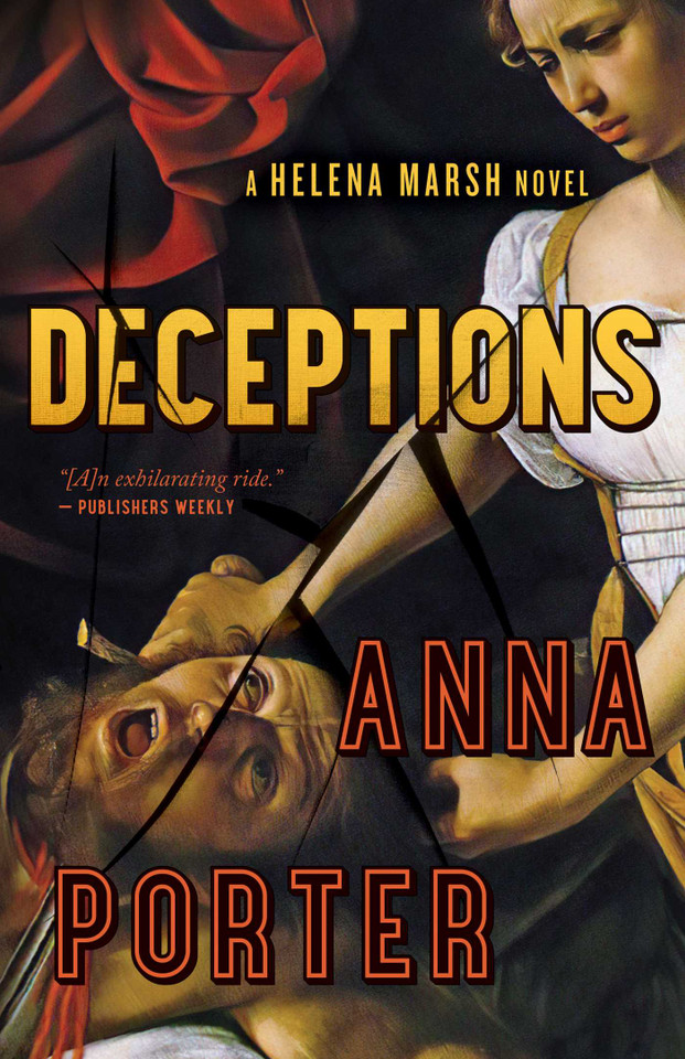 Deceptions: A Helena Marsh Novel (A Helena Marsh Novel) book cover by Anna Porter