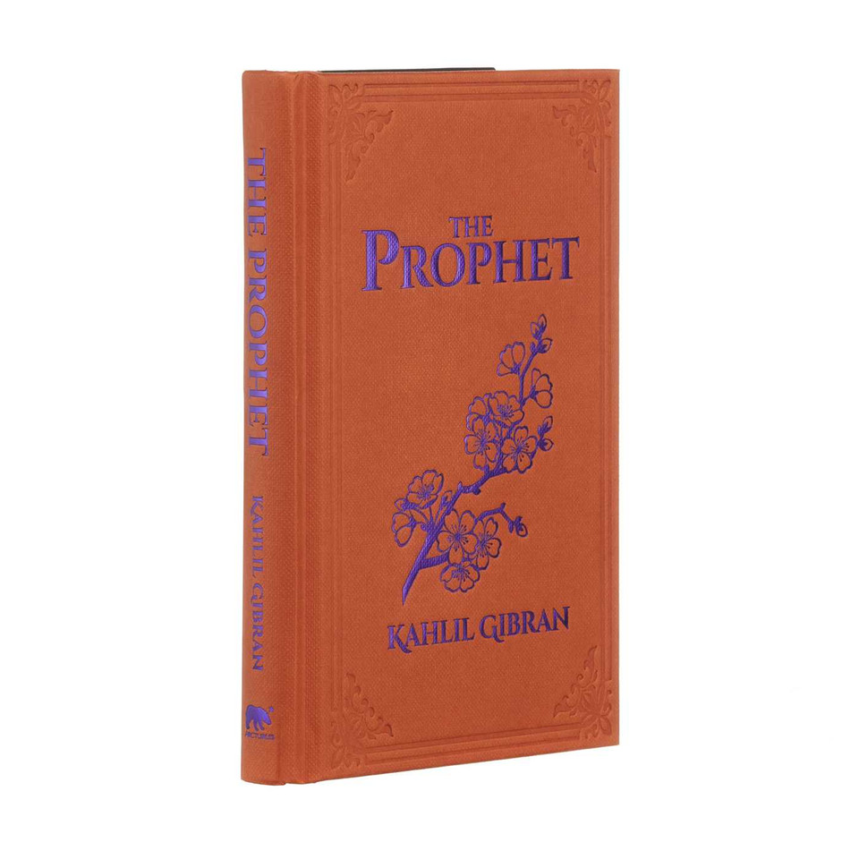 The Prophet: Gilded Pocket Edition (Arcturus Ornate Classics) book cover by Kahlil Gibran