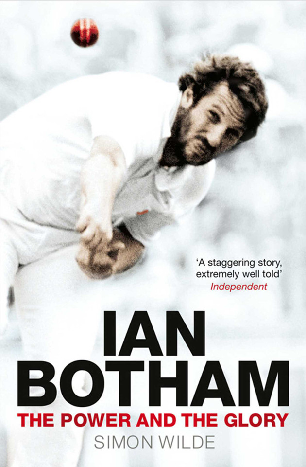 Ian Botham: The Power and the Glory book cover by Simon Wilde