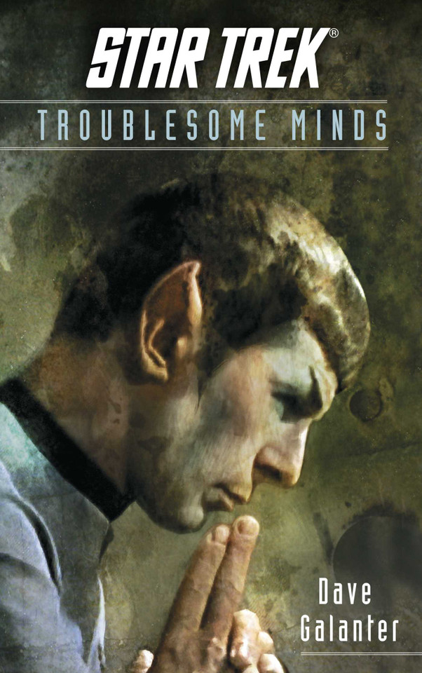 Troublesome Minds (Star Trek: The Original Series) book cover by Dave Galanter